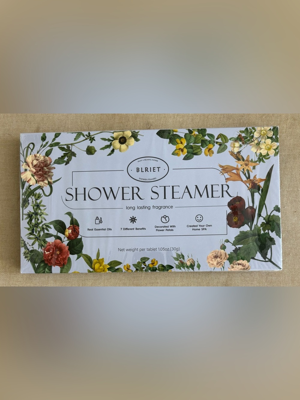New-Shower Steamers Aromatherapy-Natural Essential Oil Home Spa Tablets-Lavender